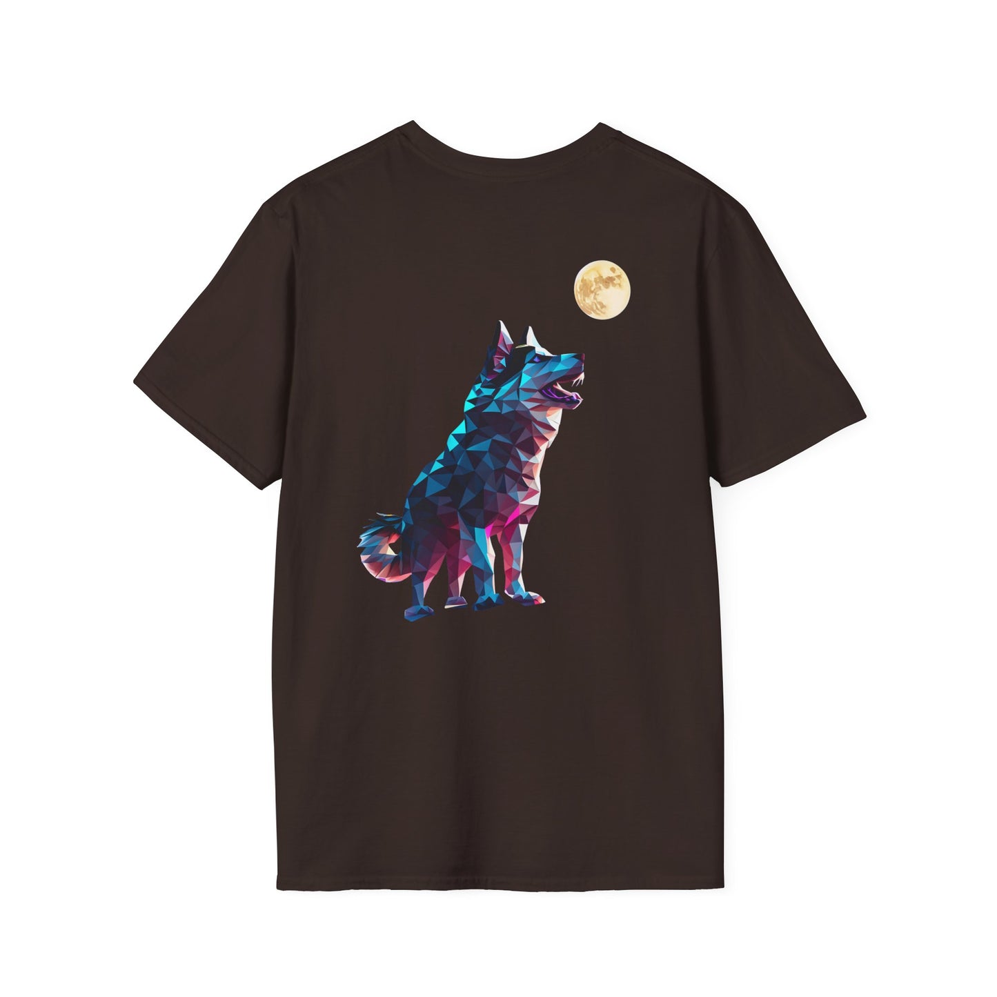 Polygon Alaskan Husky Tee - Pocket & Large Back Print
