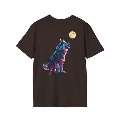 Polygon Alaskan Husky Tee - Pocket & Large Back Print
