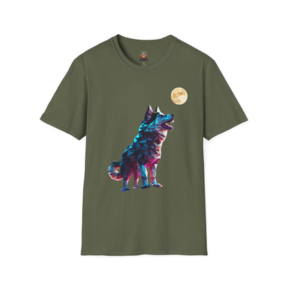 Polygon Alaskan Husky Tee - Large Front Print