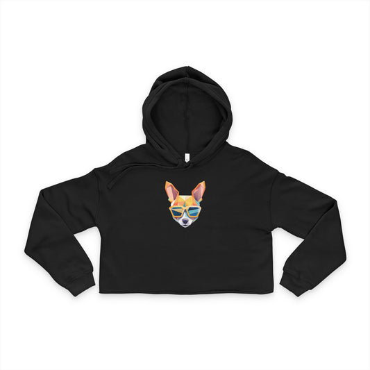 Sunny Chihuahua Cropped Hoodie