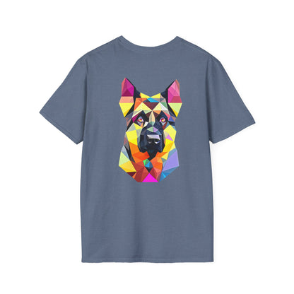 German Shepherd Tee - Pocket & Large Back Print