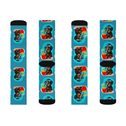 BTC Dachshund Socks