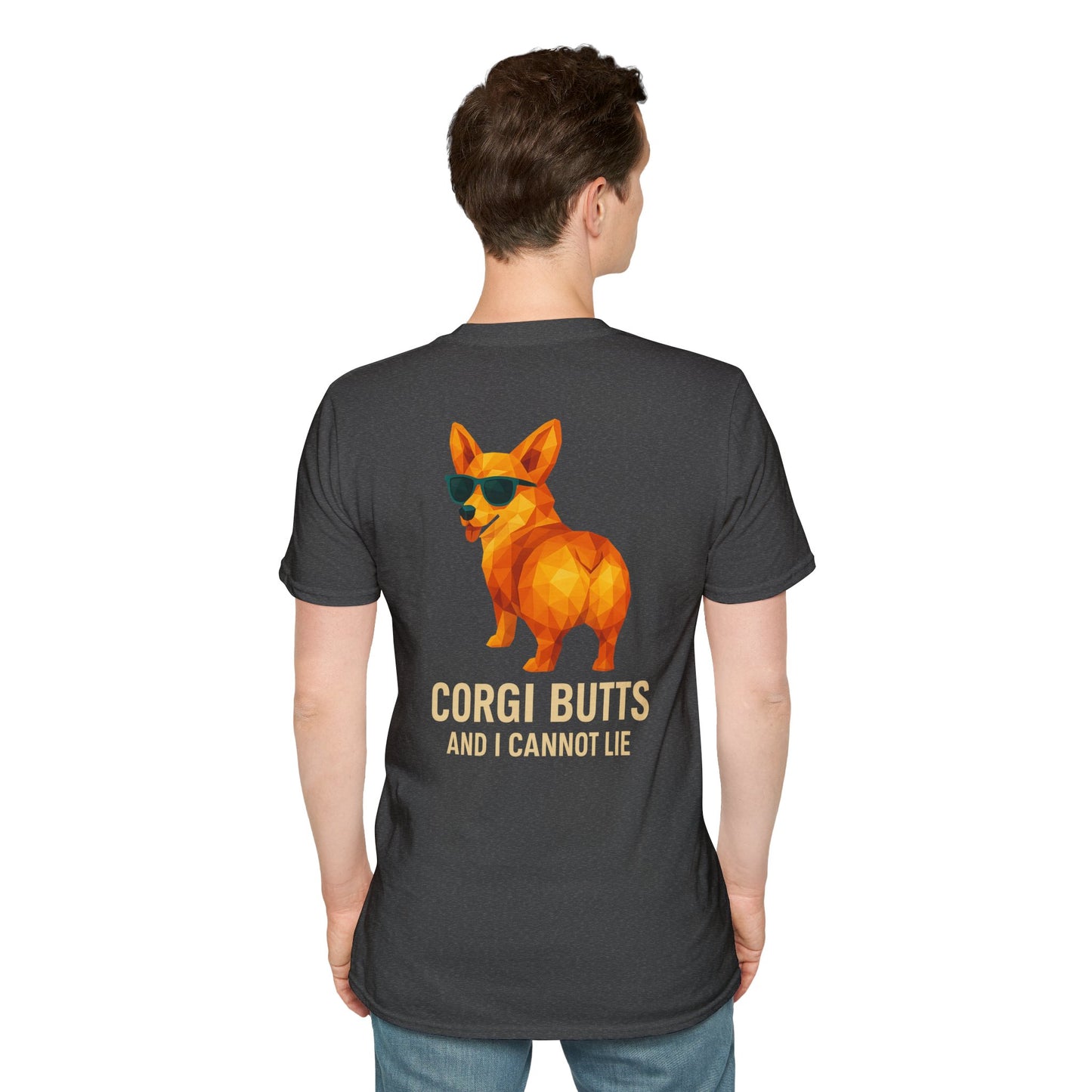 I Like Corgi Butts Tee - Large Front and Back Print