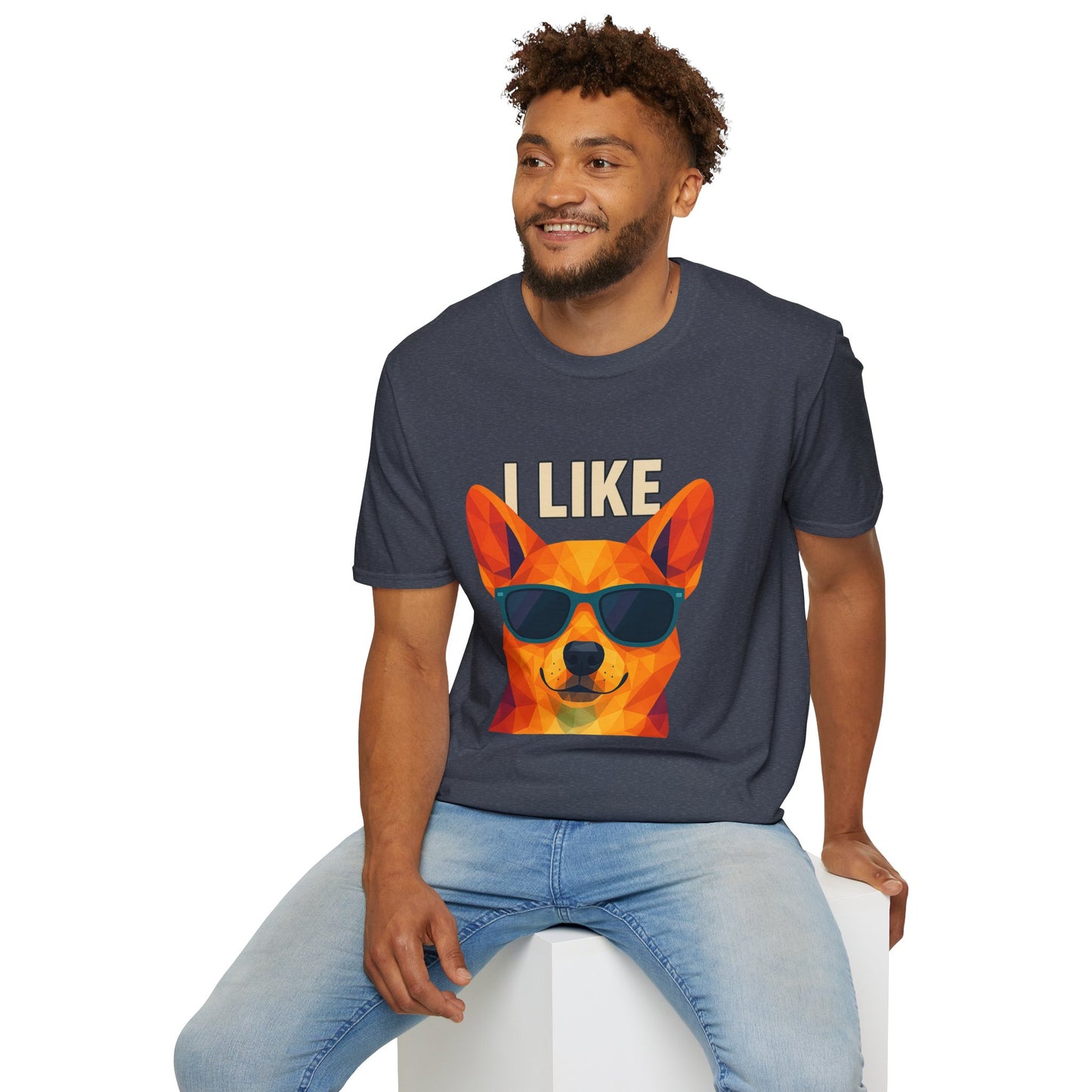 I Like Corgi Butts Tee - Large Front and Back Print