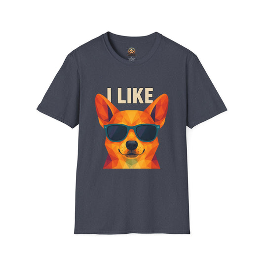 I Like Corgi Butts Tee - Large Front and Back Print