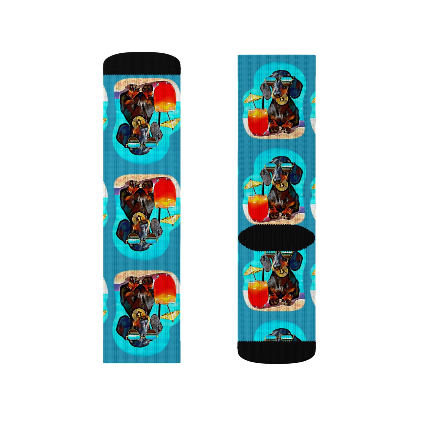 BTC Dachshund Socks