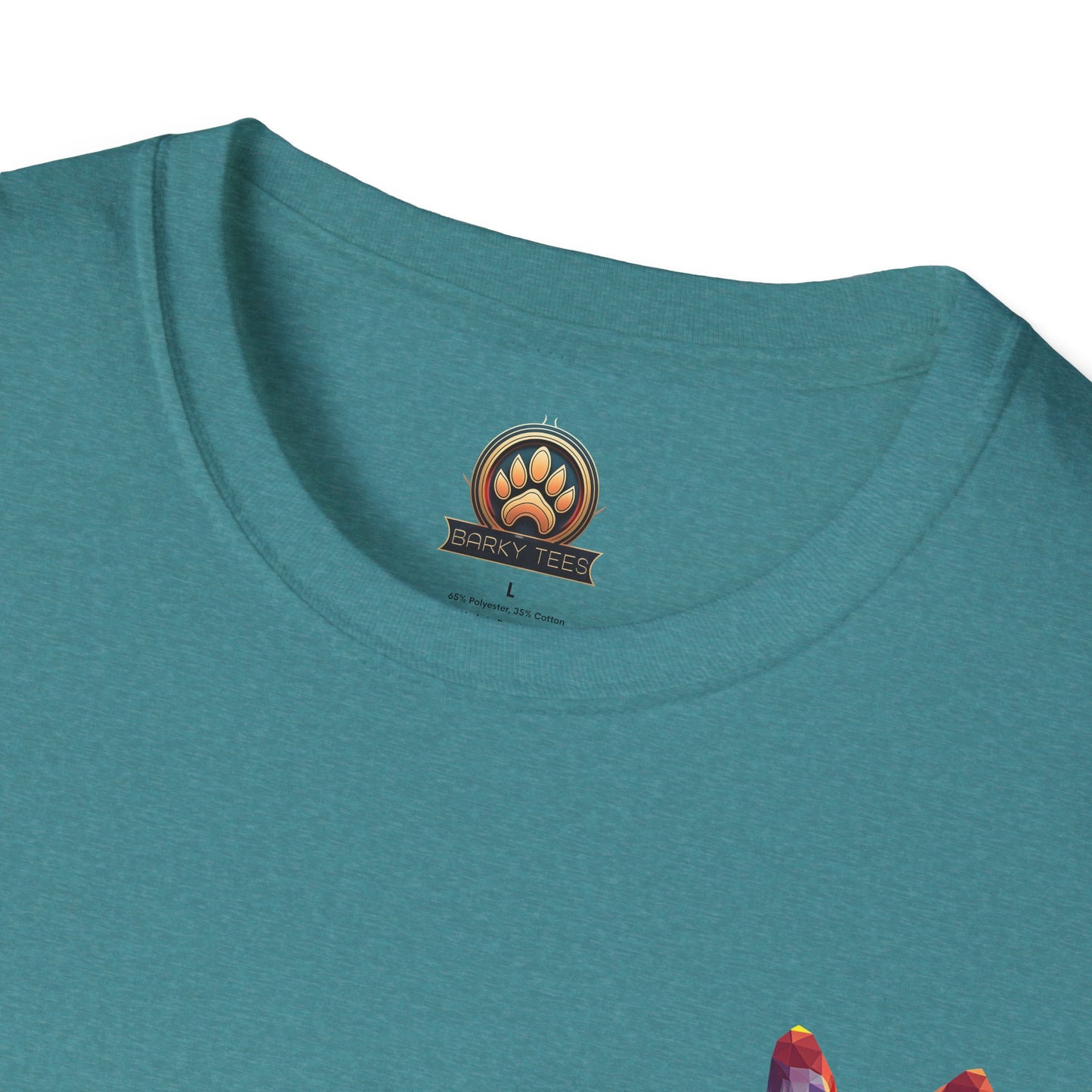 Polygon Style French Bull Dog T-Shirt - Pocket & Large Back Print