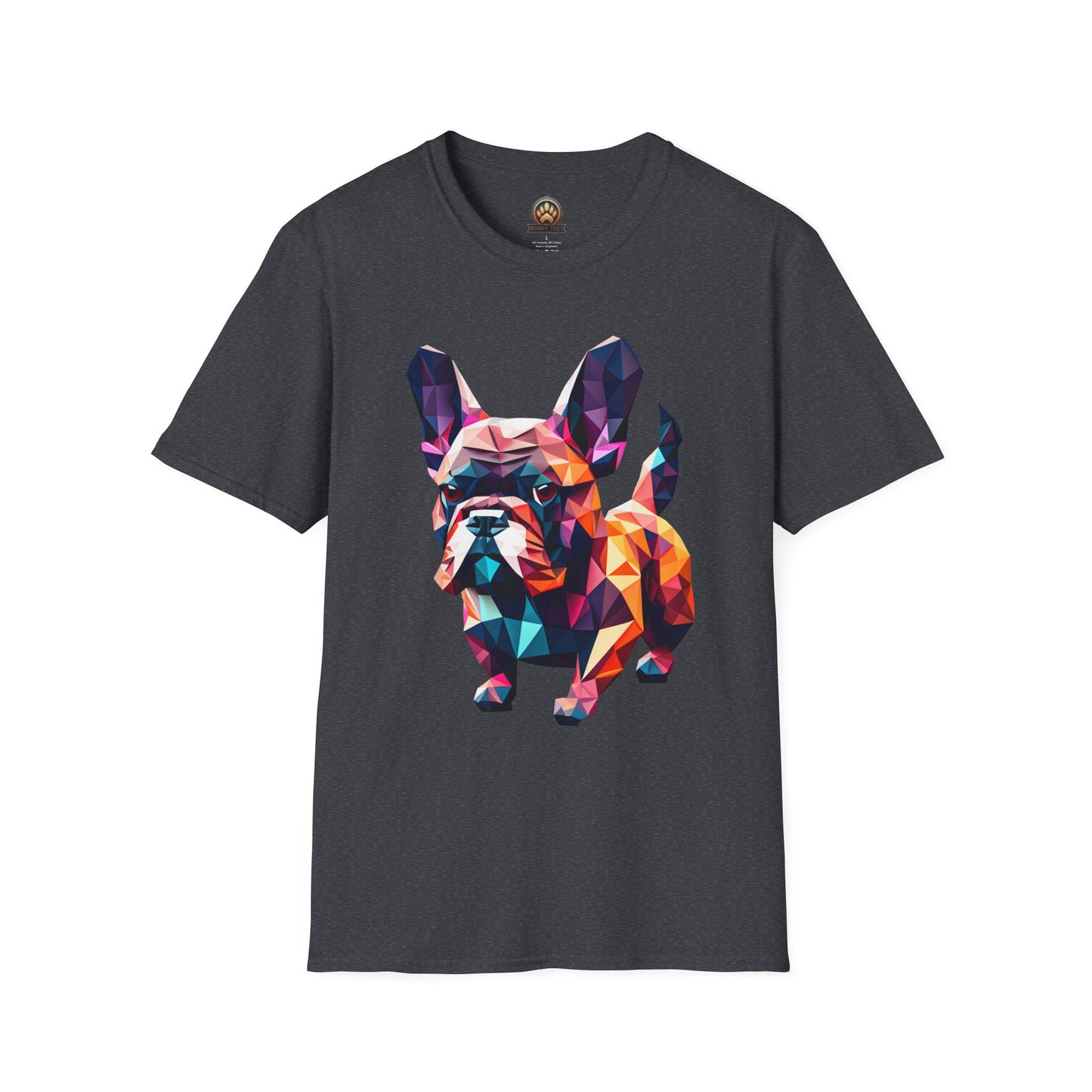 Full Frenchie Tee - Large Front Print