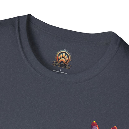 Polygon Style French Bull Dog T-Shirt - Pocket & Large Back Print
