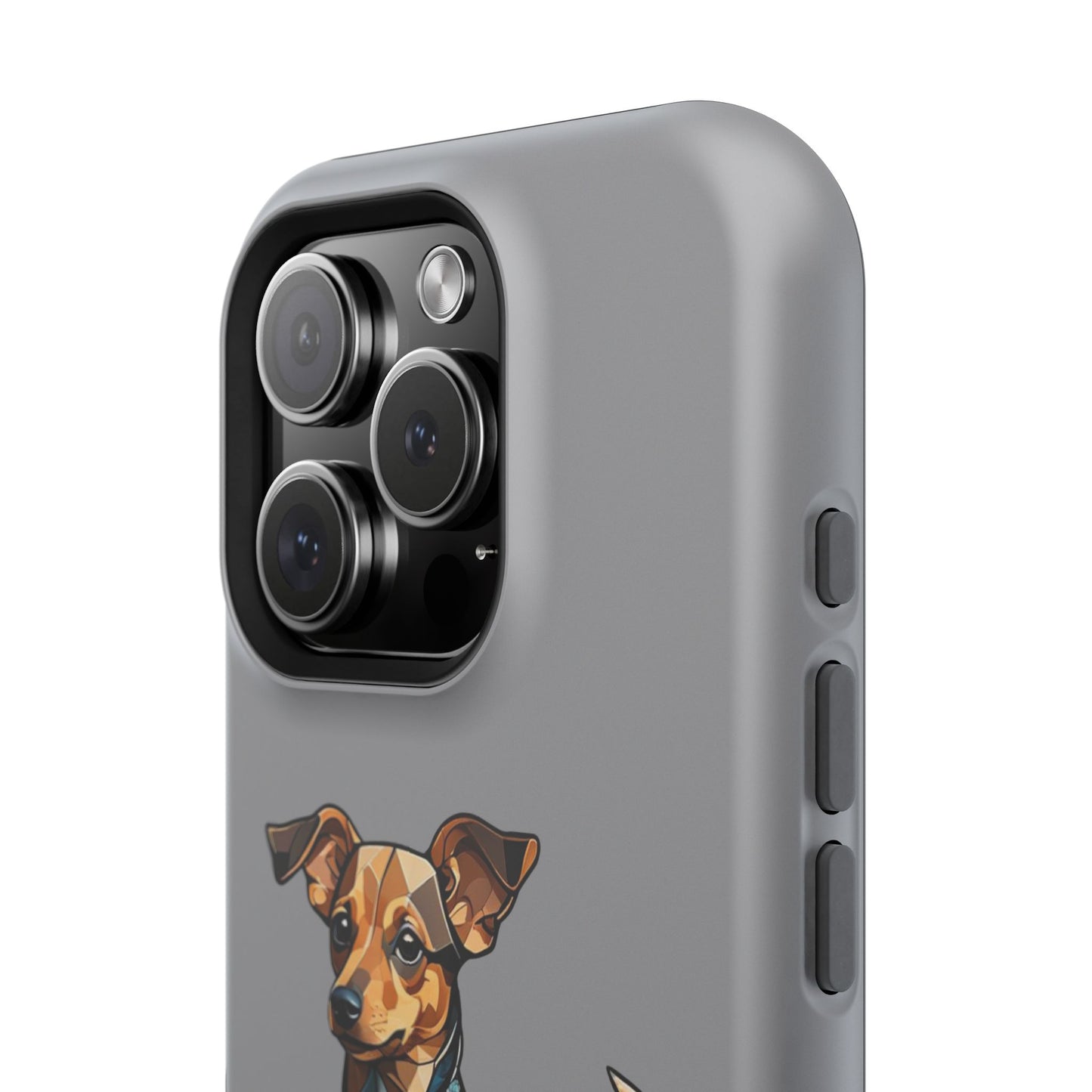Polygon Style Pop Art Chiweenie Dog iPhone Phone Case