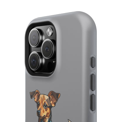 Polygon Style Pop Art Chiweenie Dog iPhone Phone Case